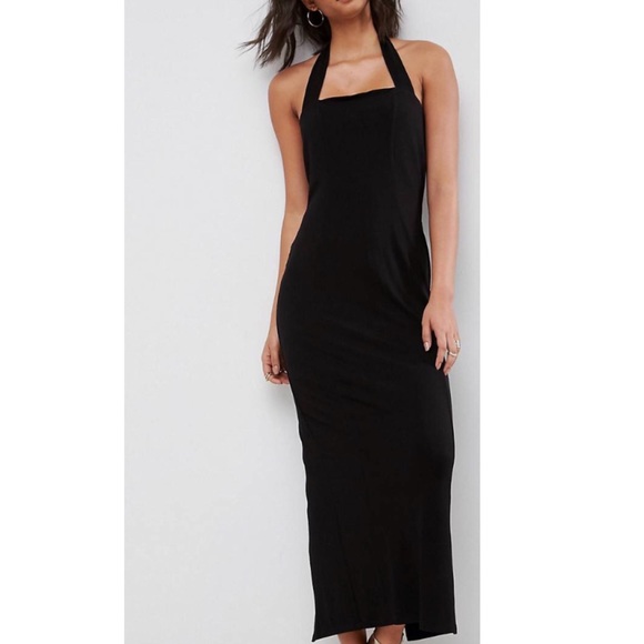 sleek maxi dress